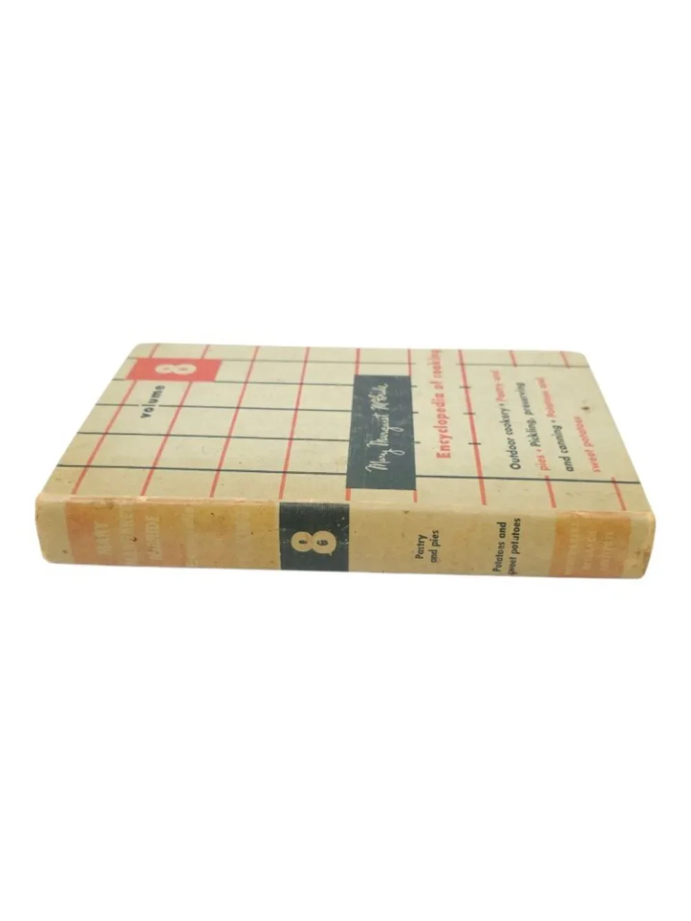 Mary Margaret McBride Encyclopedia of Cooking Volume 8 Vintage 1958 Cookbook HC